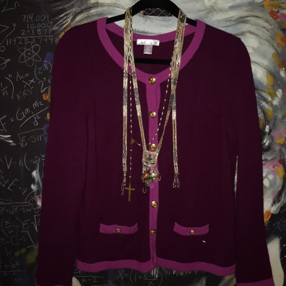 CASHMERE by charter club. Size L. 2ply 💯%cashmere - Picture 3 of 3